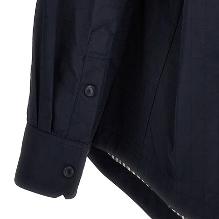 Thom Browne Blue Polyamide Blouse