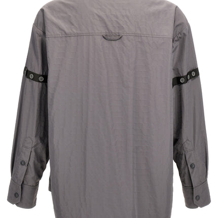 Thom Browne Gray Polyamide Blouse