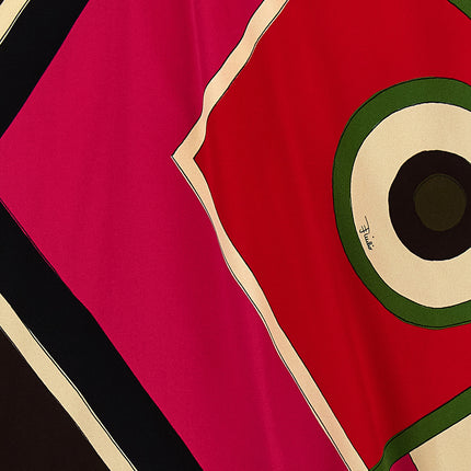 Emilio Pucci Multicolor Viscose Pattern Shirt
