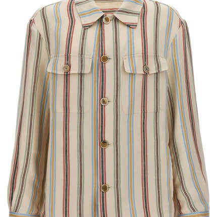 Etro Multicolor Linen Blouse