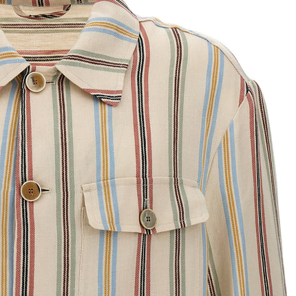 Etro Multicolor Linen Blouse