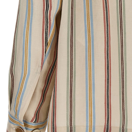 Etro Multicolor Linen Blouse