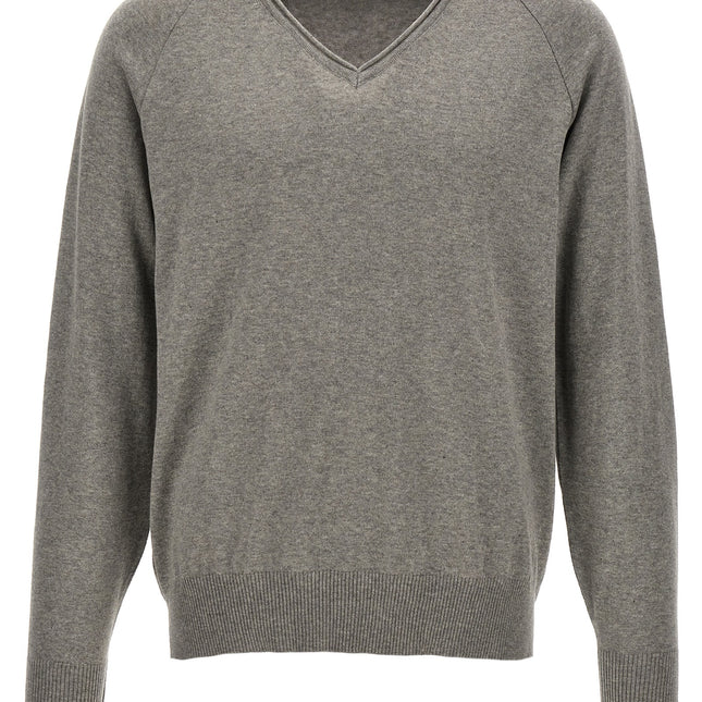 MA'RY'YA Gray Cotton Cardigan