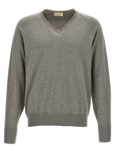 MA'RY'YA Gray Cotton Cardigan