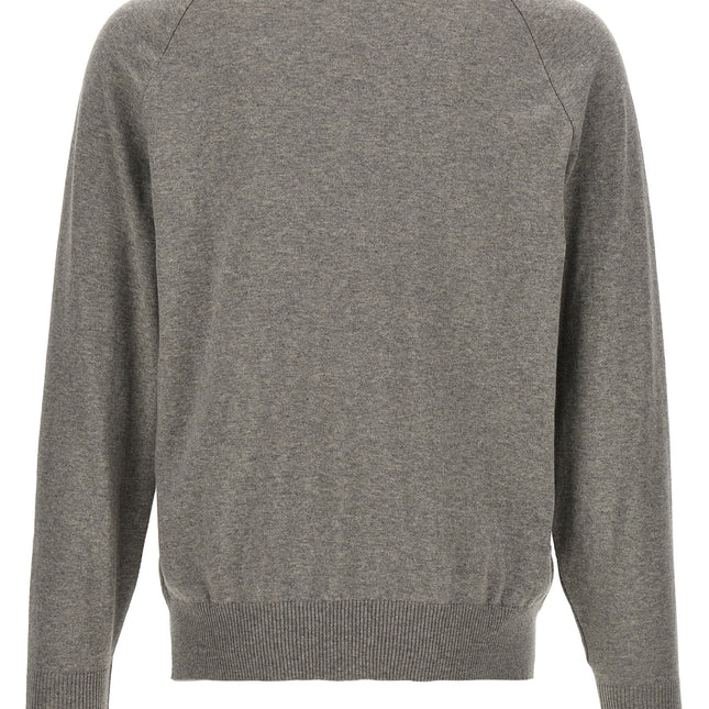 MA'RY'YA Gray Cotton Cardigan