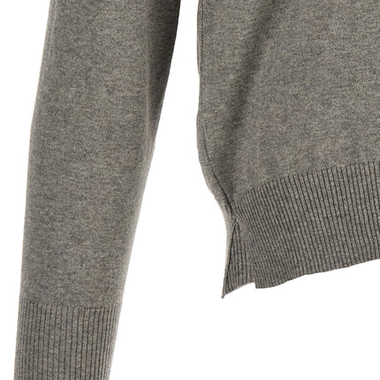 MA'RY'YA Gray Cotton Cardigan