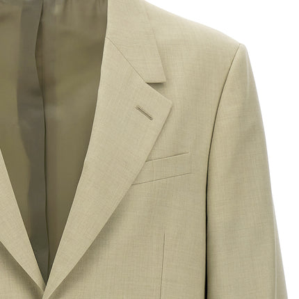 Fendi Beige Virgin Wool Blazer