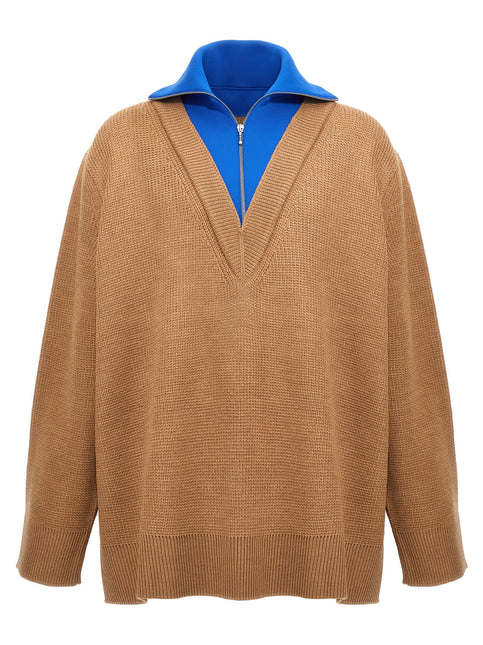 Jil Sander Multicolor Wool Cardigan