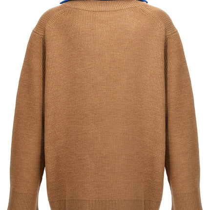 Jil Sander Multicolor Wool Cardigan