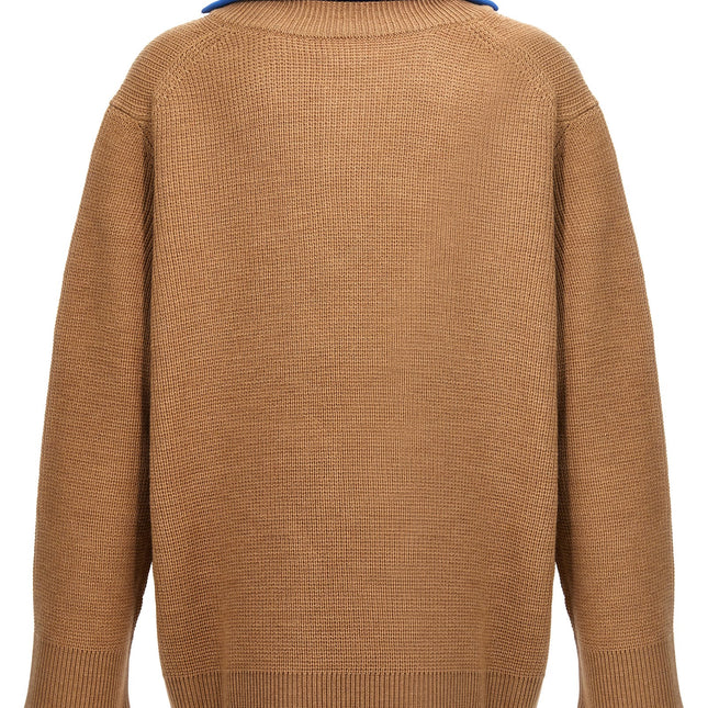Jil Sander Multicolor Wool Cardigan