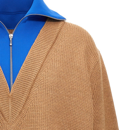 Jil Sander Multicolor Wool Cardigan