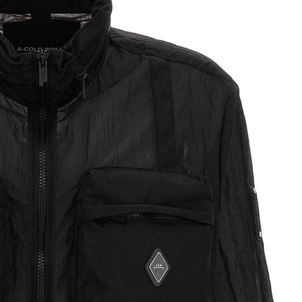 A-COLD-WALL* Black Nylon Shell Jacket