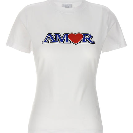 Vetements White Cotton T-Shirt