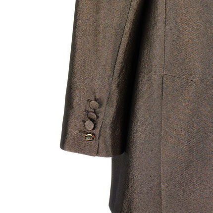 Max Mara Brown Silk Blazer