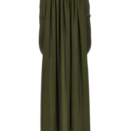 Max Mara Bicolor Silk Mini Skirt