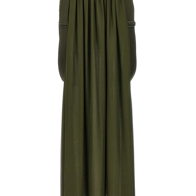Max Mara Bicolor Silk Mini Skirt