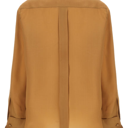 Max Mara Beige Silk Blouse