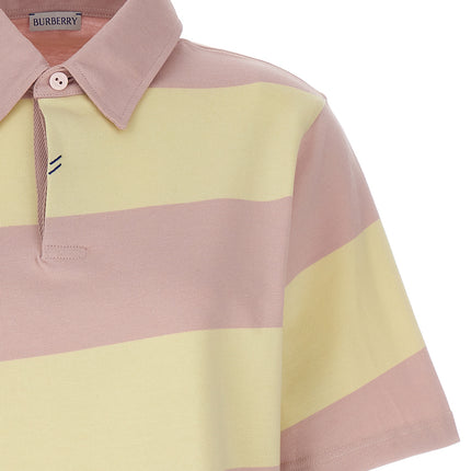Burberry Multicolor Cotton Polo Shirt