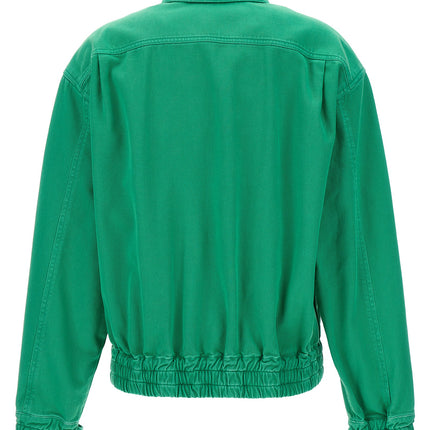 Max Mara Bicolor Cotton Full-Length Jacket