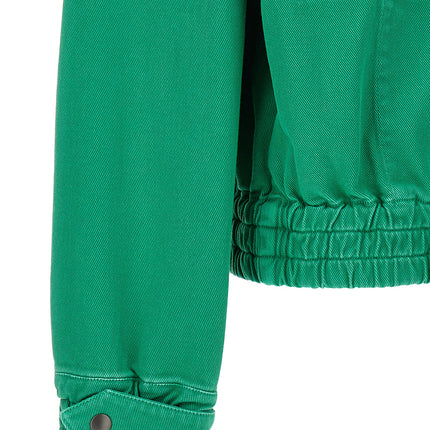 Max Mara Bicolor Cotton Full-Length Jacket