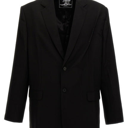 Y/PROJECT Black Virgin Wool Blazer