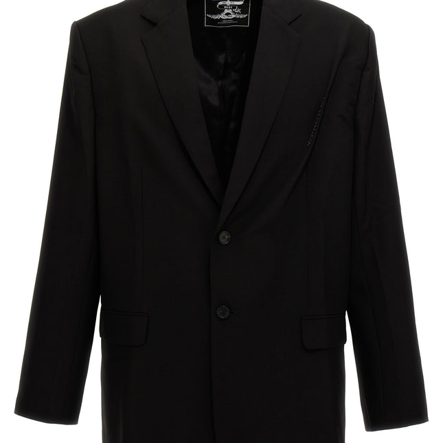 Y/PROJECT Black Virgin Wool Blazer