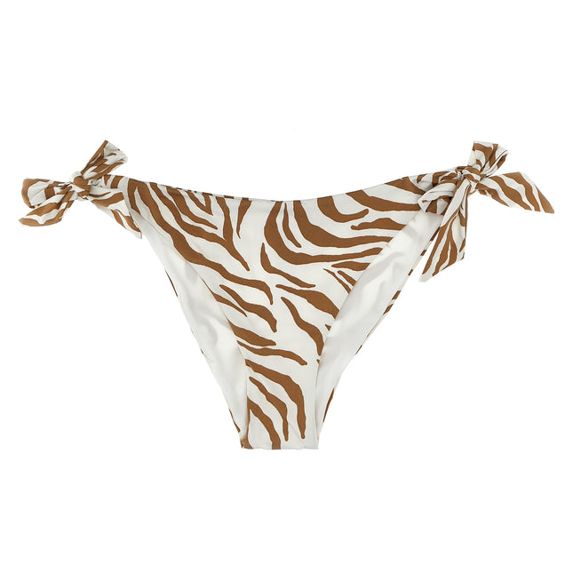 Max Mara Beige Polyamide Swim Briefs