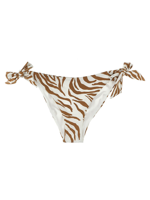 Max Mara Beige Polyamide Swim Briefs