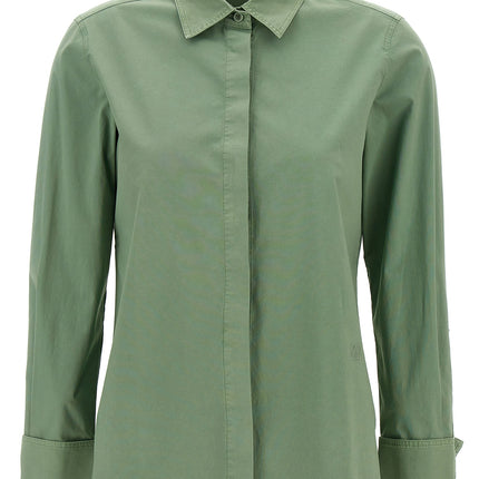 Max Mara Bicolor Cotton Blouse