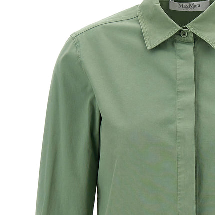 Max Mara Bicolor Cotton Blouse