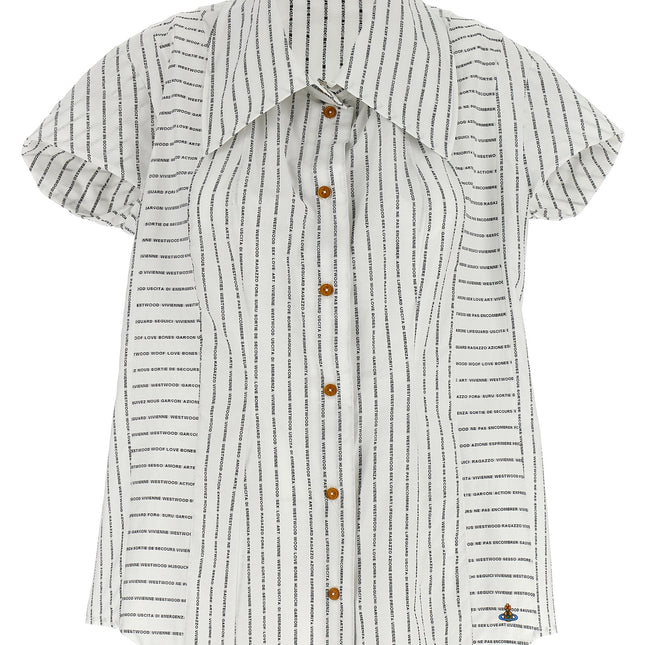 Vivienne Westwood Bicolor Cotton Blouse