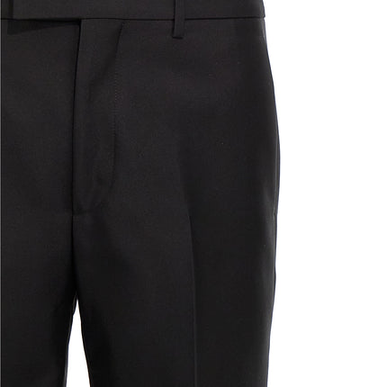 Burberry Black Virgin Wool Dress Pants