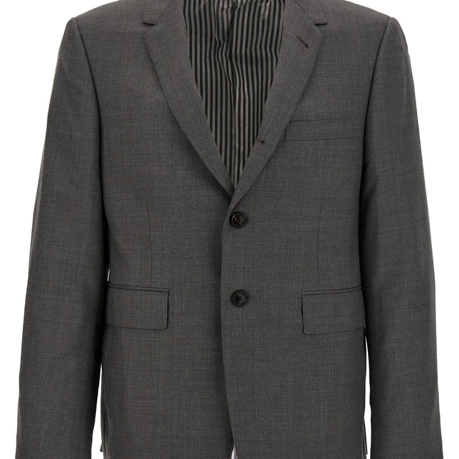 Thom Browne Gray Wool Blazer
