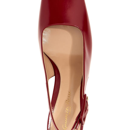 Gianvito Rossi Multicolor Goatskin Mid Heel Pumps