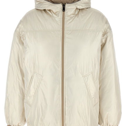 Brunello Cucinelli Beige Polyester Full-Length Jacket