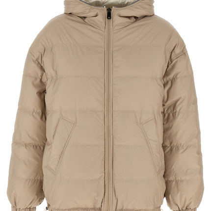 Brunello Cucinelli Beige Polyester Full-Length Jacket