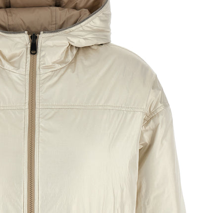 Brunello Cucinelli Beige Polyester Full-Length Jacket