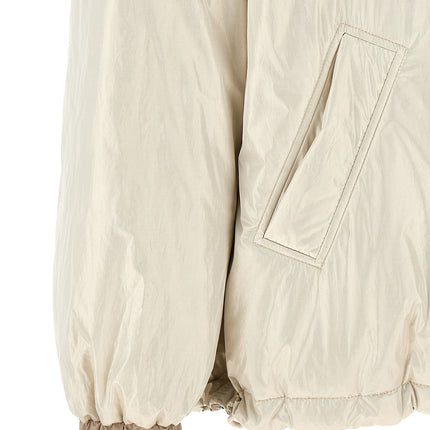 Brunello Cucinelli Beige Polyester Full-Length Jacket