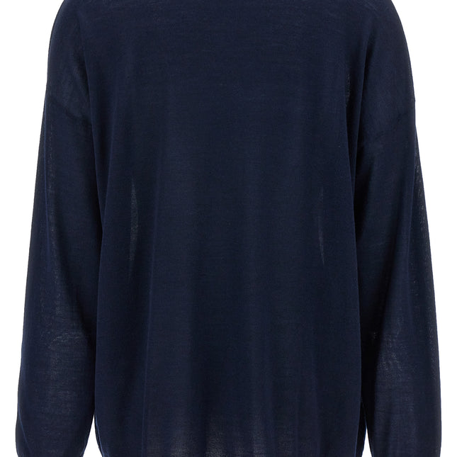 P.A.R.O.S.H. Blue Wool Cardigan