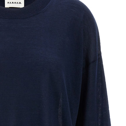 P.A.R.O.S.H. Blue Wool Cardigan