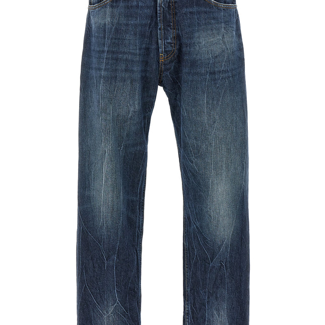 Department 5 Blue Cotton Jeans Denim