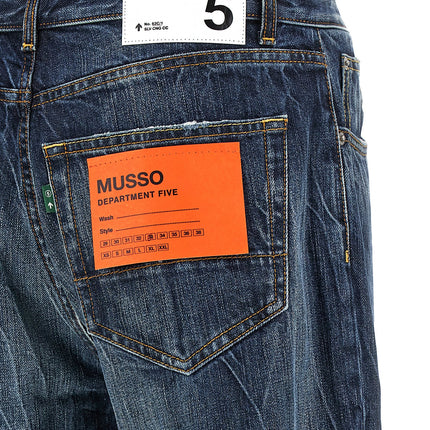 Department 5 Blue Cotton Jeans Denim