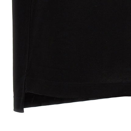 Givenchy Black Cotton Polo Shirt