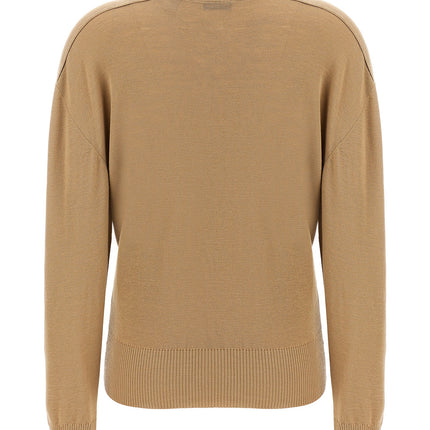 Burberry Beige Wool Cardigan