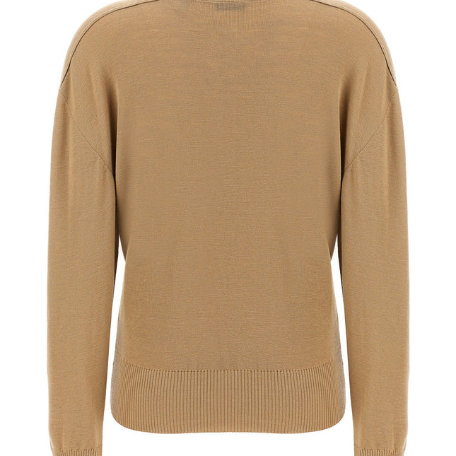 Burberry Beige Wool Cardigan