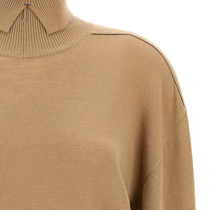 Burberry Beige Wool Cardigan