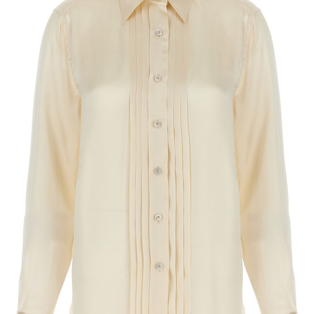 Tom Ford White Silk Blouse