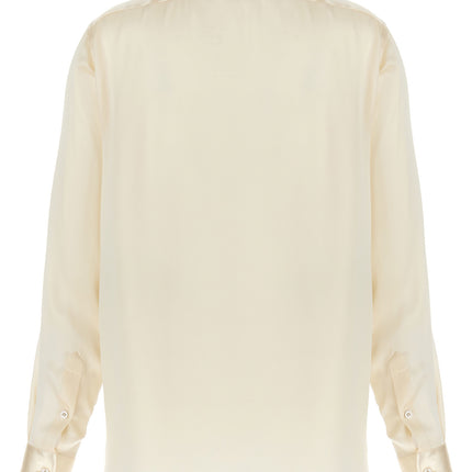 Tom Ford White Silk Blouse