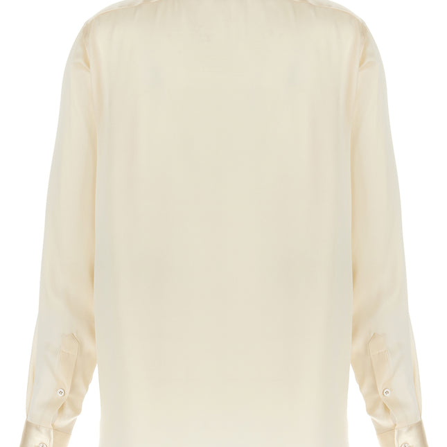 Tom Ford White Silk Blouse