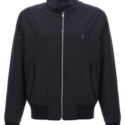 Givenchy Blue Elastane Bomber